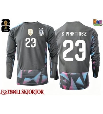 Argentina Emiliano Martinez #23 Målvakt Hemmatröja VM 2026 Långärmad